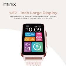 [New Arrival] Infinix X Band XW4B Smart Band, Ultra-slim 8.9mm lightweight design,1.57-inch HD full-touch display,IP68 dust and water resistant,100+ sports modes ,Up to 12 days of typical usage.