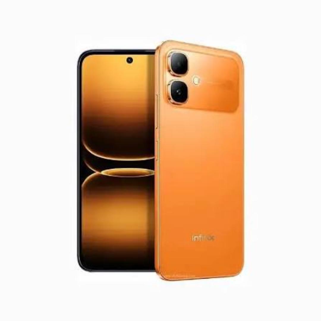 Infinix Smart 20 6.78" 120Hz Display 256GB+4GB 5200mAh Long-Life Battery 4G Dual SIM IP64 Waterproof 15W Charging NFC Fingerprint Lock Android16 Mediatek Helio G81