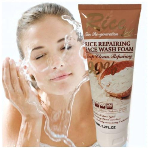 Fruit Of The Wokali Rice Repairing Face Wash Foam – Skin Regeneration, Deep Cleansing & Spot Removal (150ml)
