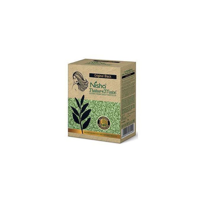 Nature Mate Henna Based Hair Colour Original Black