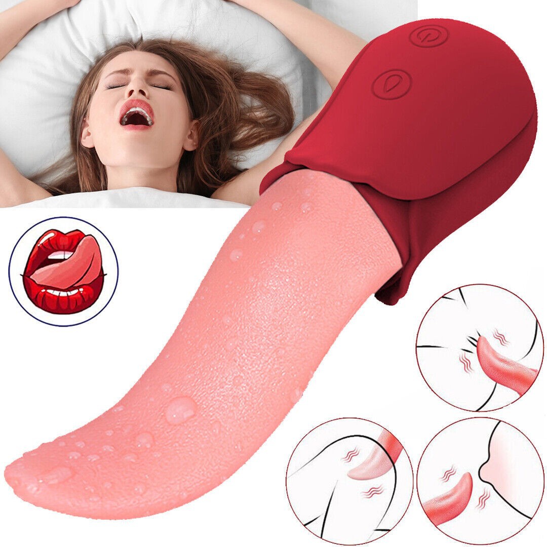 NEW INN ‼️‼️ 10 speeds realistic licking tongue rose . Your happiness is our priority 😊🤪 view 2