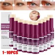 Calcium Volume Multi Balm Wrinkle Core Stick - Collagen Moisturizing Stick, Anti-aging, Hydrating, Firming Skin, Suitable for Eyes, Neck, & Face