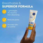 NIVEA UV Sunscreen Face Shine Control Cream SPF 50 - 40ml.