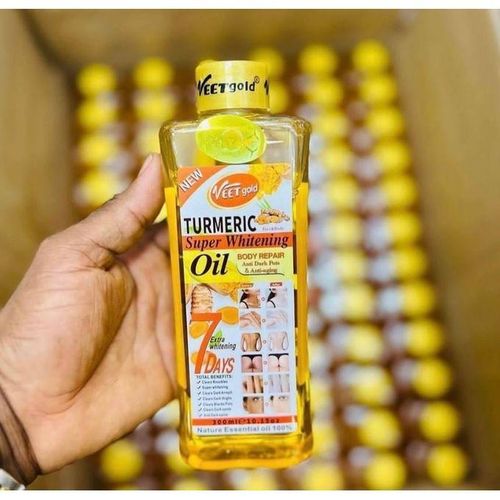 VEET GOLD Turmeric Oil Super Whitening & Brightening Body Oil-1000ml.