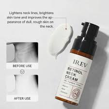 IREV Retinol Anti-Wrinkle Neck Cream Niacinamide Moisturizing Anti-Wrinkle Dark Spot Removal Neck Care Cream 50ml