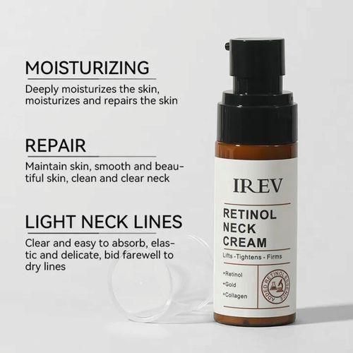 IREV Retinol Anti-Wrinkle Neck Cream Niacinamide Moisturizing Anti-Wrinkle Dark Spot Removal Neck Care Cream 50ml