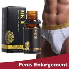 MK III Men's Penis enlargement 100% pure essential oil. MK authentic male Herbal Penis enlargement oils helps with permanent thickening and growth for the penis. It also helps to delay ejaculation