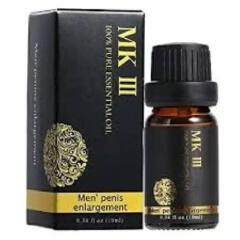 MK III Men's Penis enlargement 100% pure essential oil. MK authentic male Herbal Penis enlargement oils helps with permanent thickening and growth for the penis. It also helps to delay ejaculation