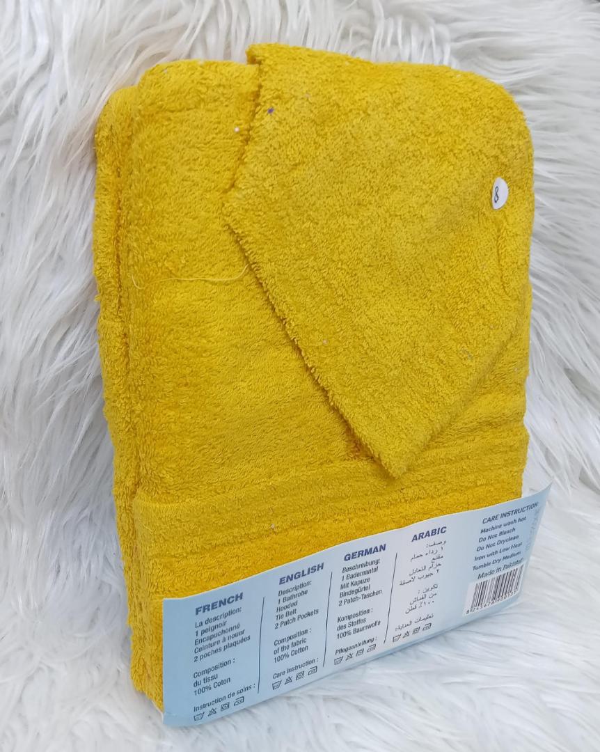100% super soft cotton kids bathrobes available