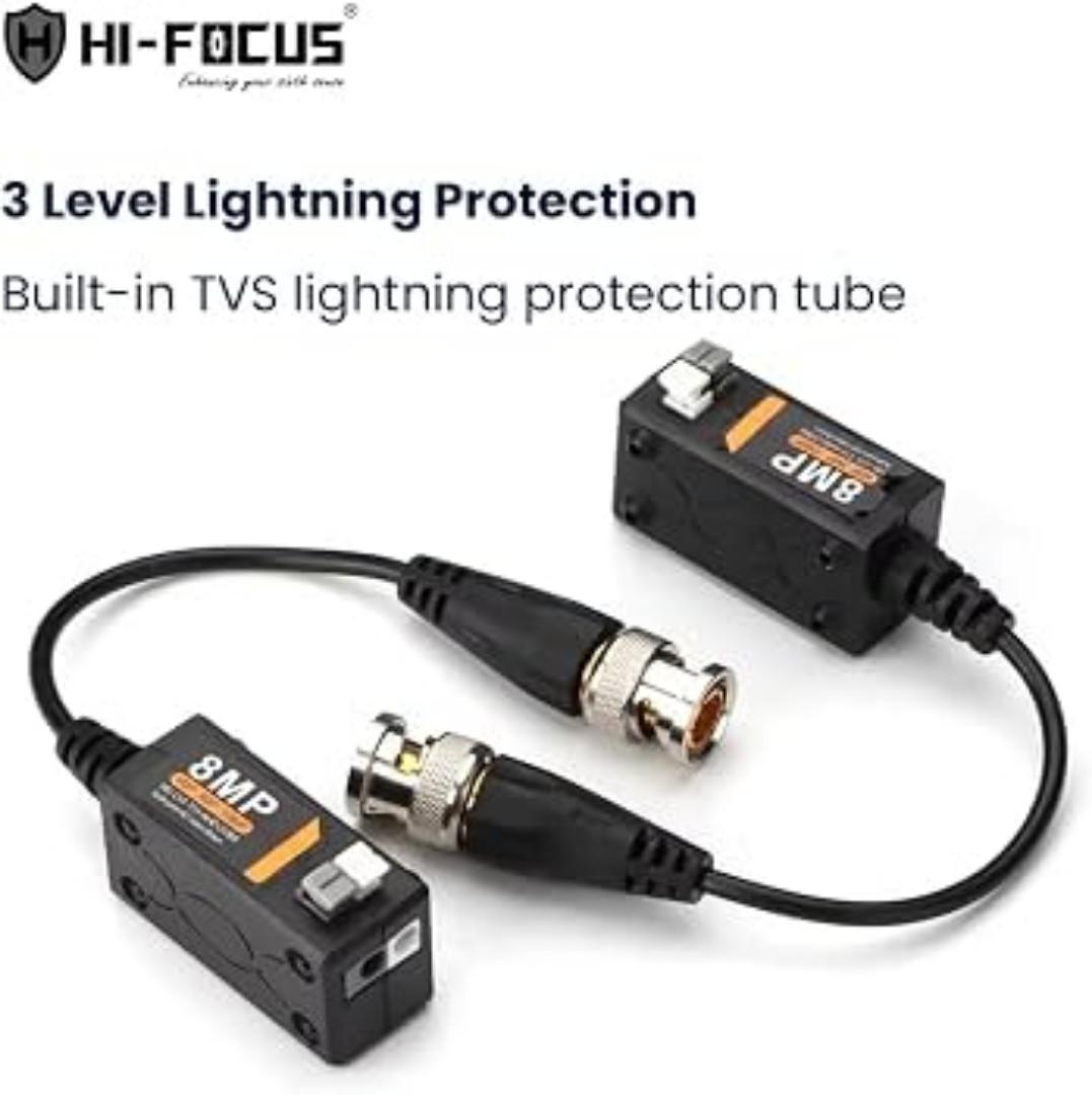 2MP Video Balun,HD8MP 8MP Passive HD BNC Video Balun Transceivers,Videocon 8MP Passive HD BNC Video Balun Transceiver For CCTV Camera Surveillance