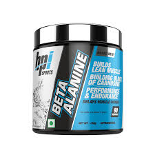 BPI Sports Beta Alanine unflavored dietary supplement powder, which is designed to support lean muscle building and improve performance.