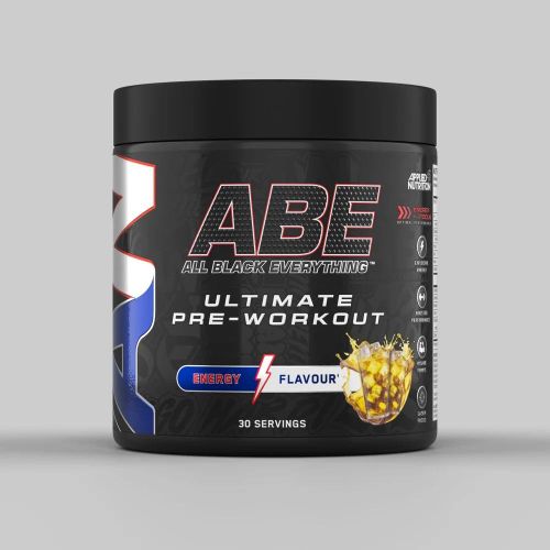 ABE Pre-Workout Powder - 30 Servings, 4g Citrulline, 3g Creatine, Black