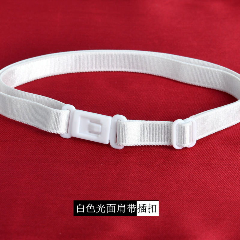 jk bow tie elastic belt uniform beef tendon extension belt black white bra underwear walking horse belt bow tie extension belt