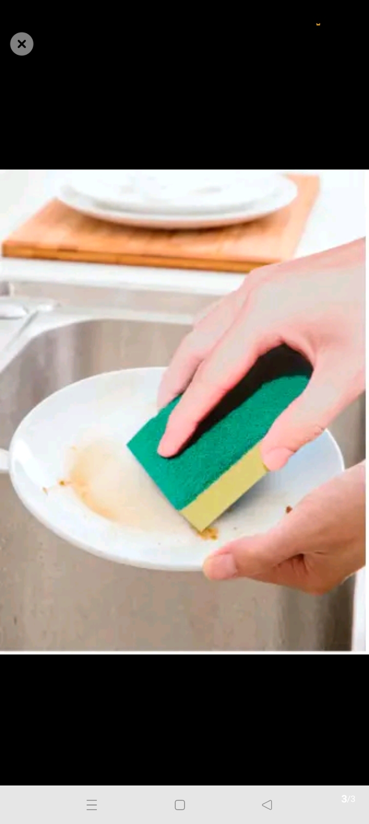 4 PCs soft cleaning sponge