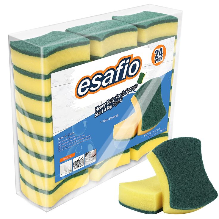 4 PCs soft cleaning sponge
