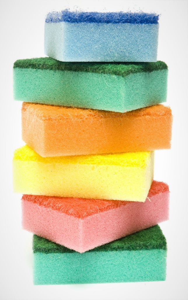 4 PCs soft cleaning sponge
