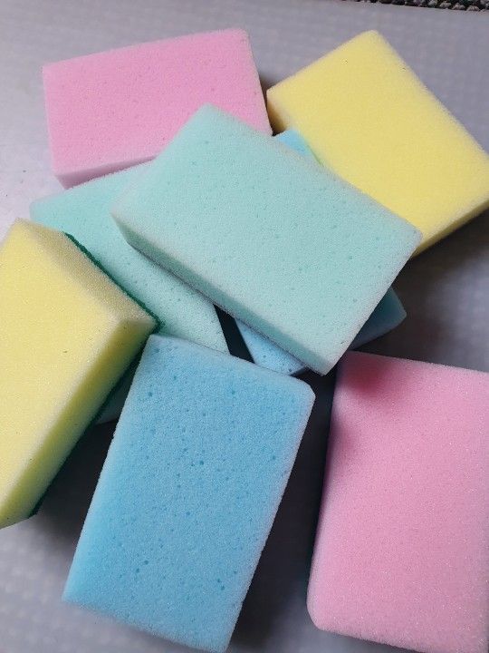 4 PCs soft cleaning sponge