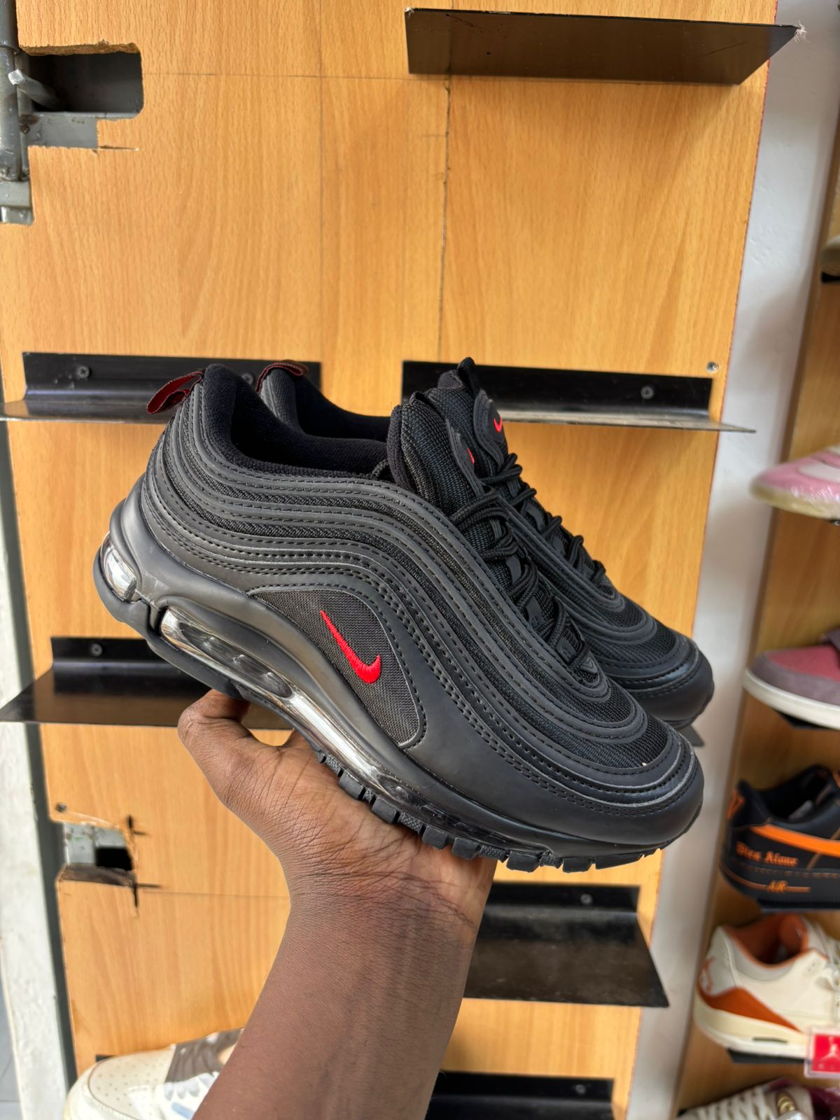 Nike Air Max 97 "Black University Red" Sneakers