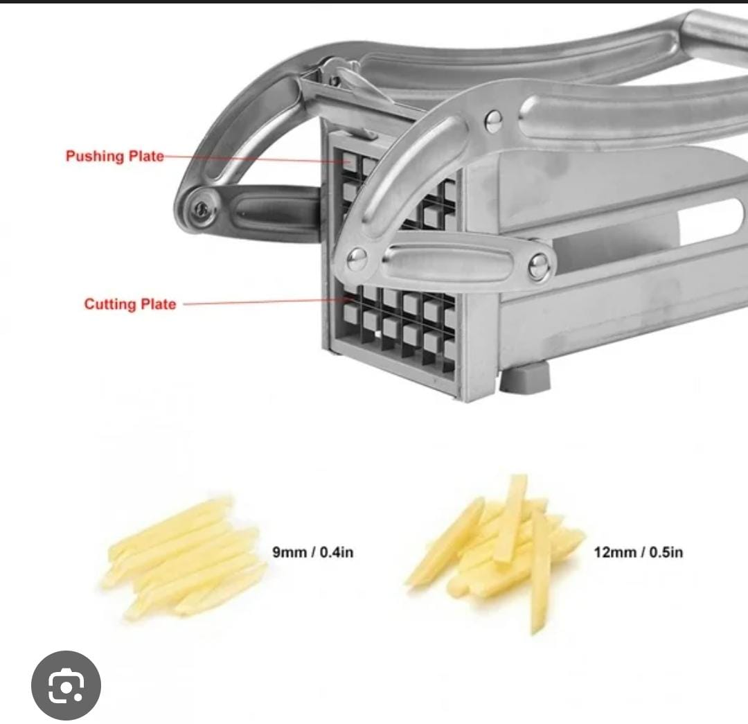 Heavy gauge potato chipper chips cutter