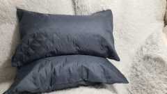 2Pcs Waterproof Quilted Pillow Protector Soft Cotton Quilted Pillow Cover , Protection Against Water Spills & Dustmites