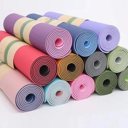 Double-sided Yoga Mat Non-Slip Texture Pro TPE Eco Friendly Exercise Workout