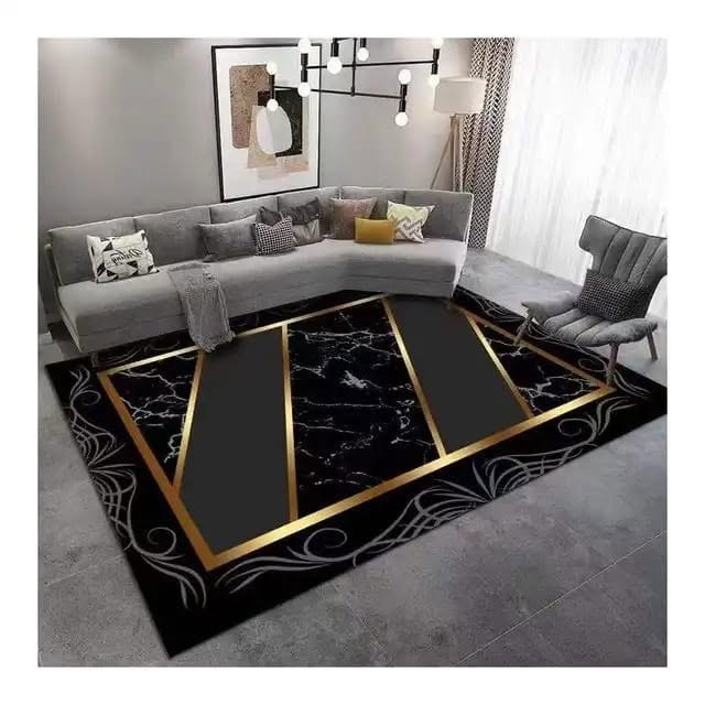 Quality Classy 3D  5*8 Carpets With Antislip Lower Side Table or Dinning or Bedroom Mat Rug Carpet
