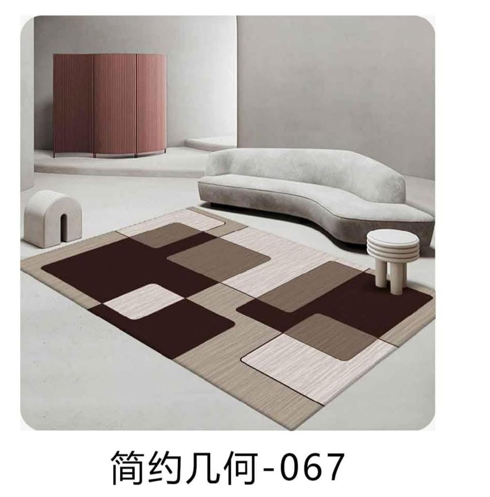 Quality Classy 3D  5*8 Carpets With Antislip Lower Side Table or Dinning or Bedroom Mat Rug Carpet