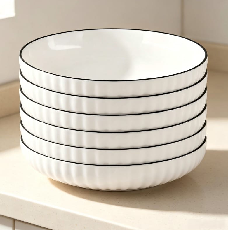 Premium Quality Side Plate Set for Dining Elegance & Durability – Ideal for Home, Restaurants & Gifts - Big Dinner Plates