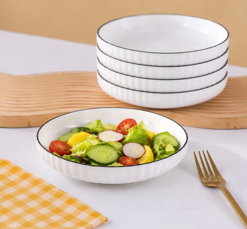 Premium Quality Side Plate Set for Dining Elegance & Durability – Ideal for Home, Restaurants & Gifts - Big Dinner Plates