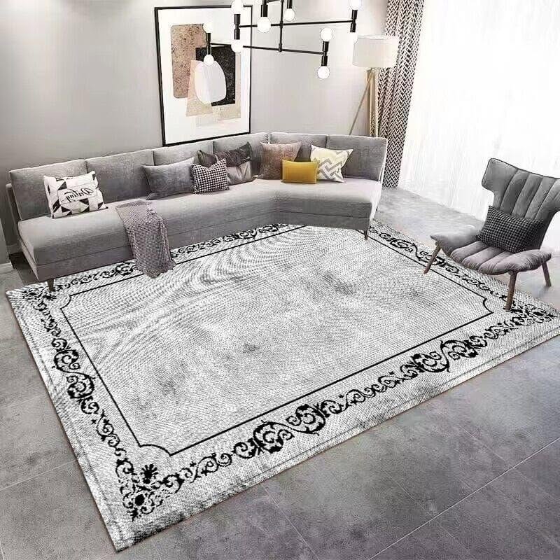 Quality Classy 3D  5*8 Carpets With Antislip Lower Side Table or Dinning or Bedroom Mat Rug Carpet