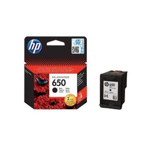 HP 650 Black Ink Cartridge Original Printer Ink