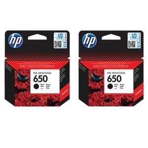 HP 650 Black Ink Cartridge Original Printer Ink