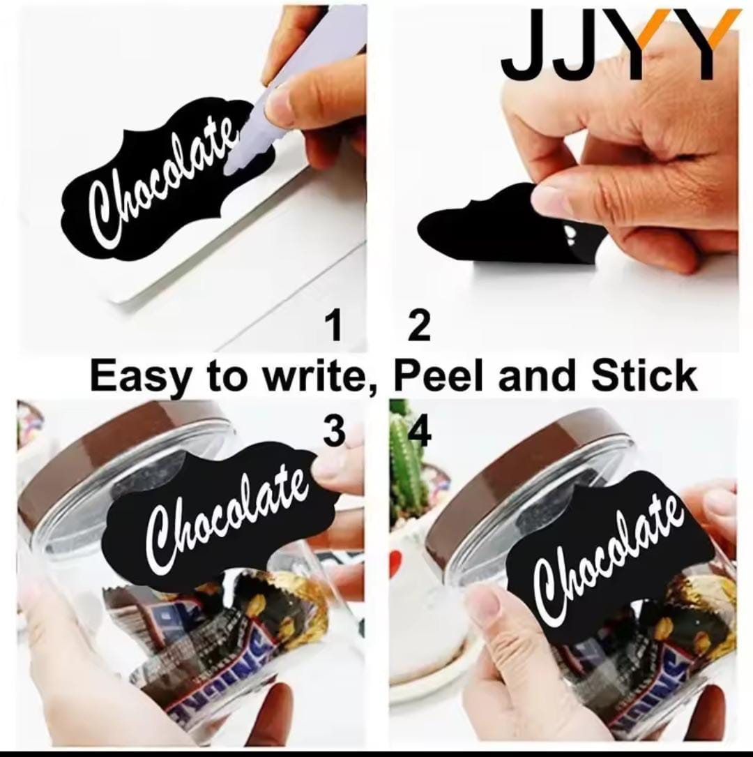 Pantry sticker organizing labels 80pcs labels plus 1pen per pack, Easy to write and erase Pantry sticker organizing labels, Each sticker Size 1.5 × 1.5cm Round