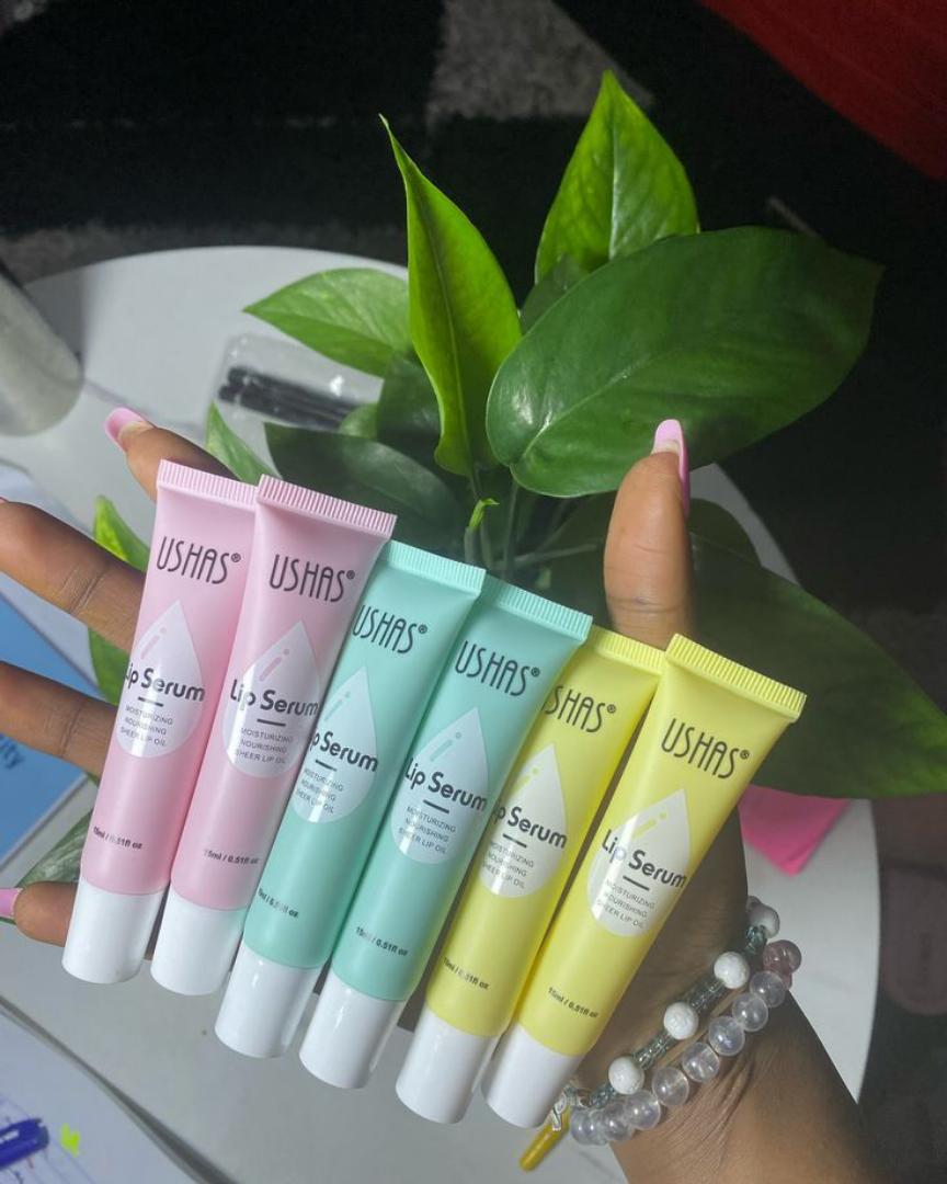3 Pcs Ushas Lip Serum – Assorted Colours 💋✨
Give your lips the care and shine they deserve! 💖