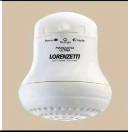 Lorenzetti Maxi Ducha Ultra - Instant Electric Shower Head (5500W, 220V)Experience the ultimate combination of economy and comfort.this shower head ensures durability and high performance