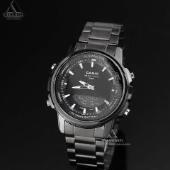 Original Casio Luxury  Quartz Watch for Men –  Stainless Steel  Strap Wrist Watch | Fashion Casual Business Watch
