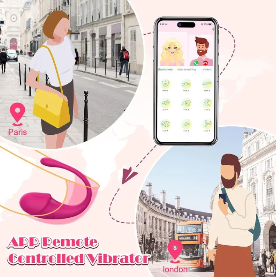 App-Controlled Wearable Vibrator – Quiet Wireless G-Spot Stimulator & Massager for Couples & Solo Play (Waterproof, USB Rechargeable) - image 4