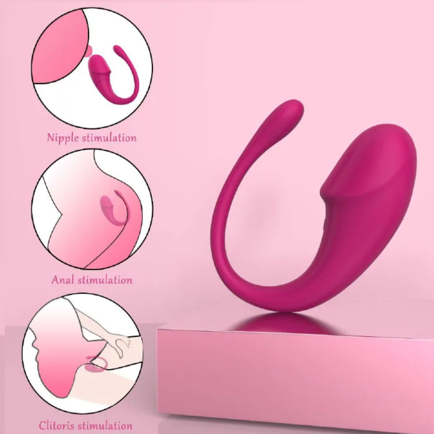 App-Controlled Wearable Vibrator – Quiet Wireless G-Spot Stimulator & Massager for Couples & Solo Play (Waterproof, USB Rechargeable)