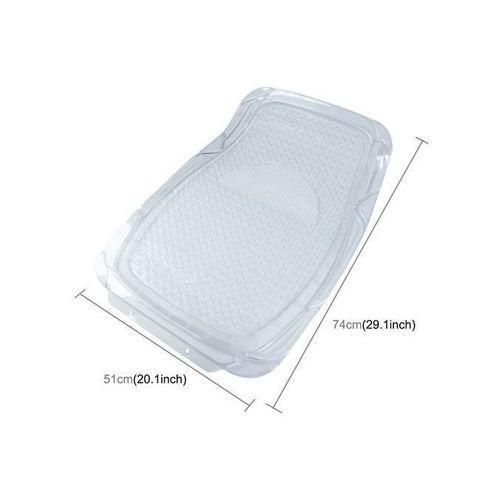 Clear Easy Wash Heavy Duty Antislip Car Floor Mats Perfect Fit for 5 Seater All Cars