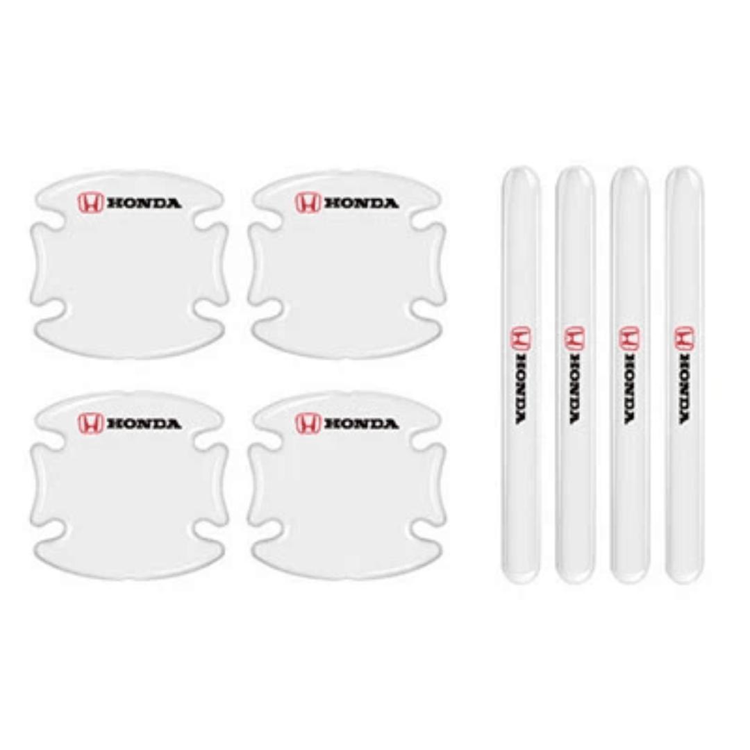 8 pcs car door handle  scratch protector for toyota mazda subaru Honda Nissan