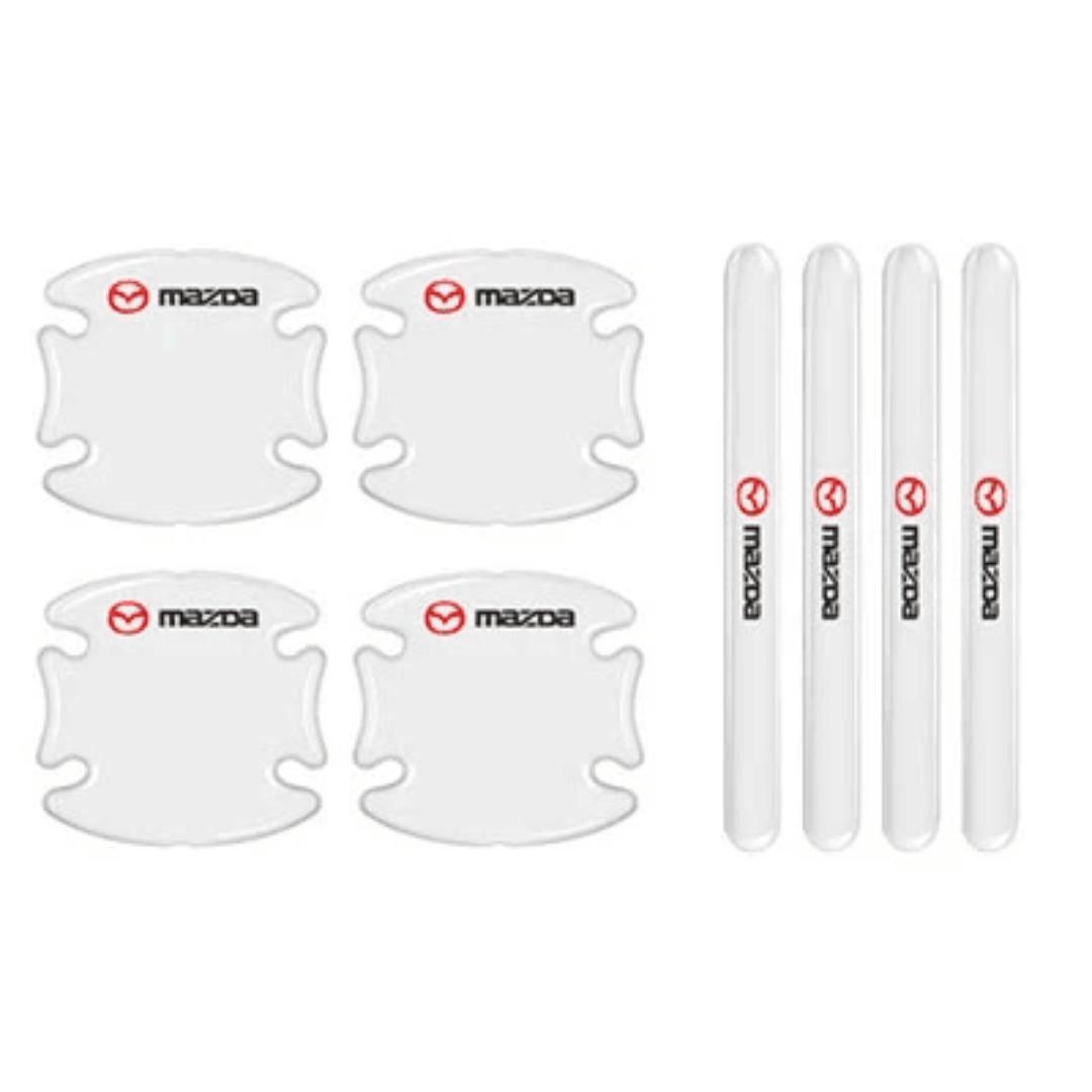 8 pcs car door handle  scratch protector for toyota mazda subaru Honda Nissan