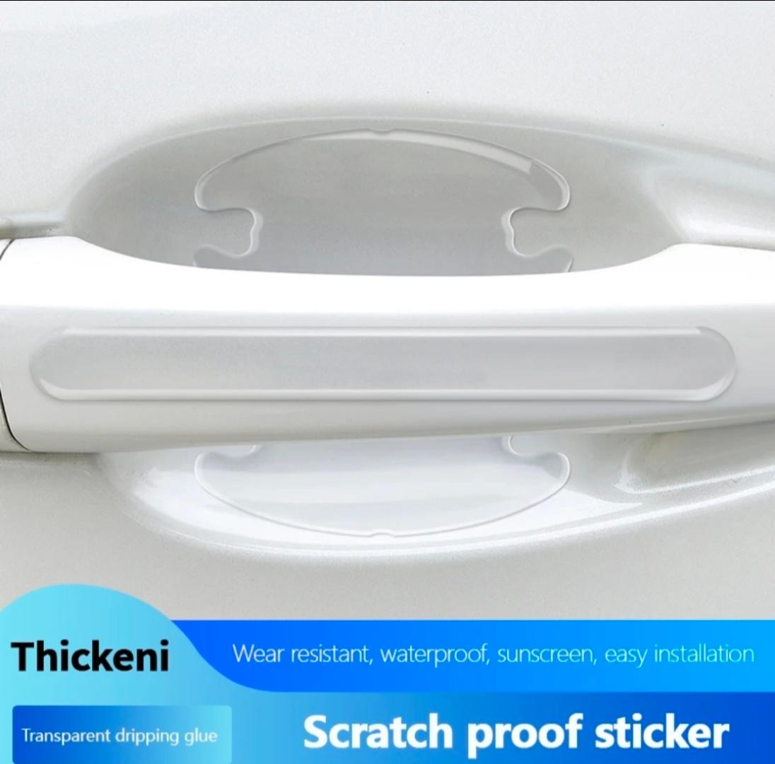 8 pcs car door handle  scratch protector for toyota mazda subaru Honda Nissan