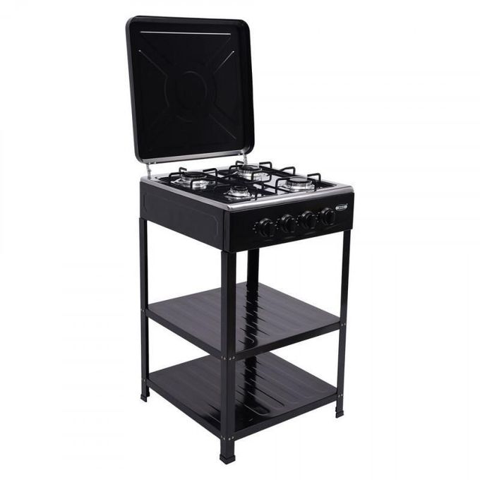Rashnik 4 BURNER DELUXE GAS STOVE With shelves