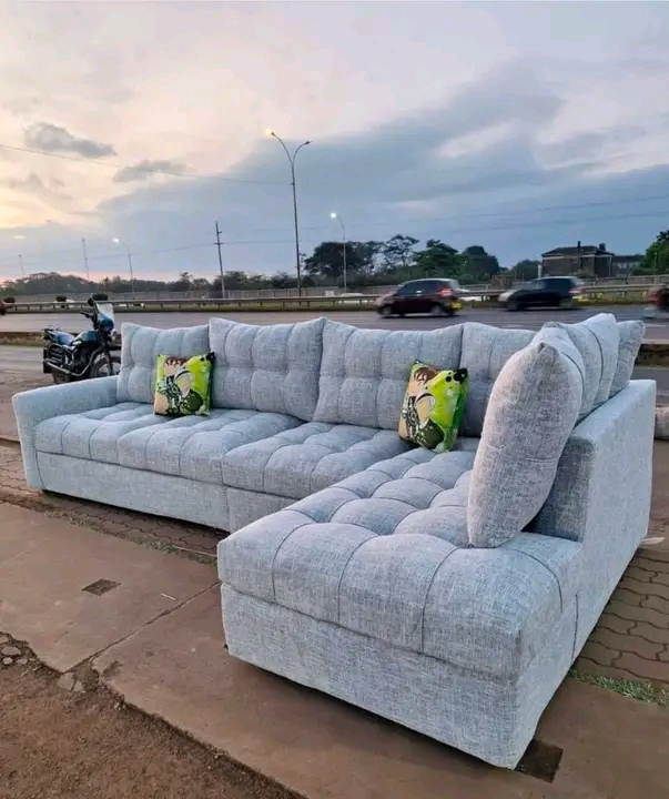 Carson 5 seater L shaped sofa