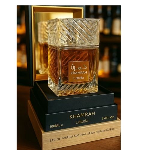 [LIMITED DISCOUNT] Lattafa Khamrah Unisex Perfume - 100ml EDP - Luxury Arabian Oud & Vanilla - Long Lasting Original