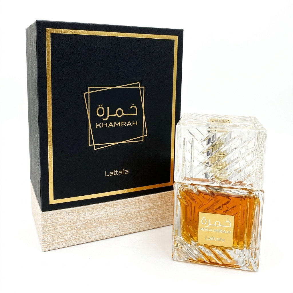 [LIMITED DISCOUNT] Lattafa Khamrah Unisex Perfume - 100ml EDP - Luxury Arabian Oud & Vanilla - Long Lasting Original
