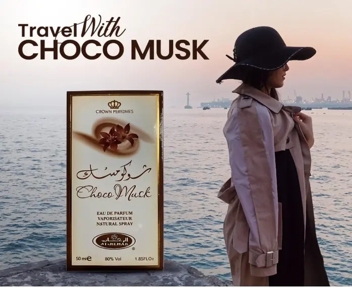 LIMITED DISCOUNT 🔥🔥🔥🔥LIMITED DISCOUNT !!! Choco Musk 50ml Eau De Parfum for men and women Chocolate Musk by Jannat Aromas alharab perfumes