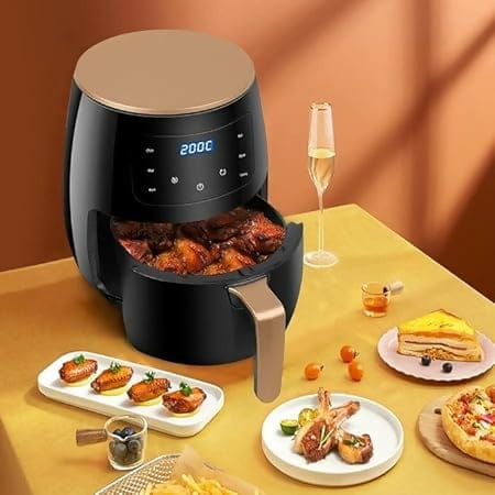 New Model AF-5 Digital Display and Touch Control Multifunctional 5 Litres Electric Air Fryer