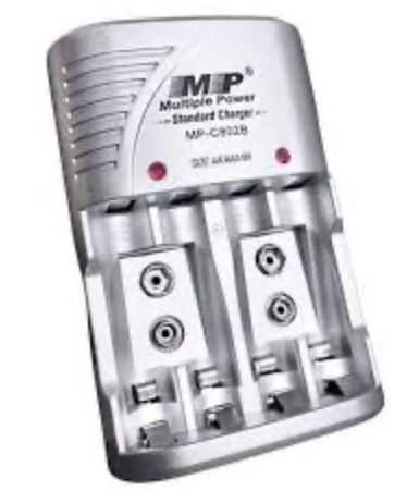 Multiple Power STD Charger 4 Slots For AA AAA Rechargeable Battery