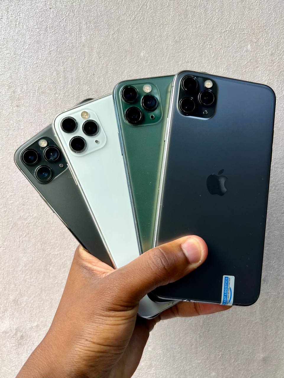 IPHONE 11 PRO MAX — ORIGINAL APPLE DISPLAY REPLACED PROFESSIONALLY, 90%+ BATTERY HEALTH, FACE ID WORKING PERFECTLY, SMOOTH PERFORMANCE, CLEAN CONDITION, GREAT CAMERAS, BIG OLED DISPLAY, FAST SERVICE.